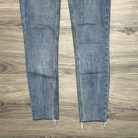 Free People Women’s Button Fly Skinny Jeans size 26 - Picture 3 of 11
